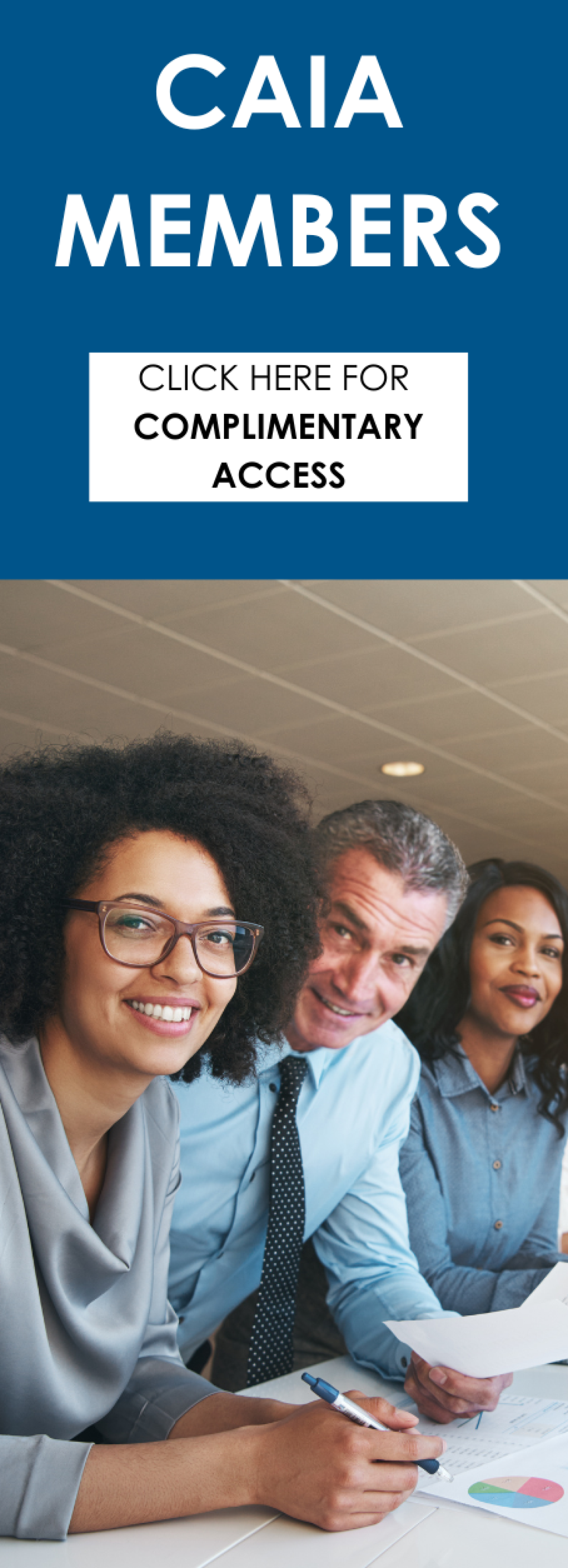 CAIA Members Click here for complementary access